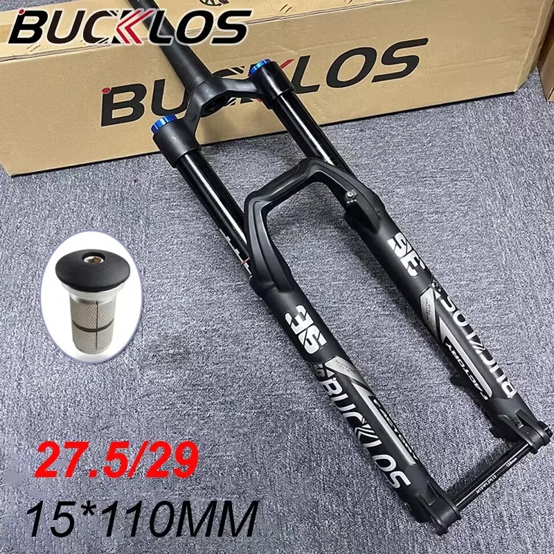Mtb Fork Air - BUCKLOS 27.5/29 Inch MTB Air Suspension