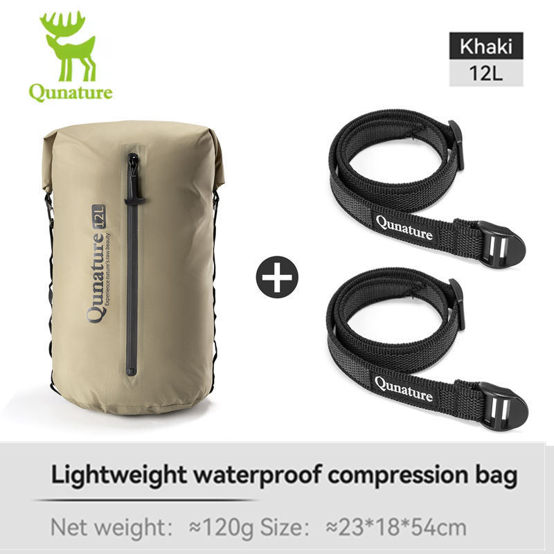 Mountain Biking Hydration Pack - Qunature 2Pcs/set Bike Bag Compression Bag