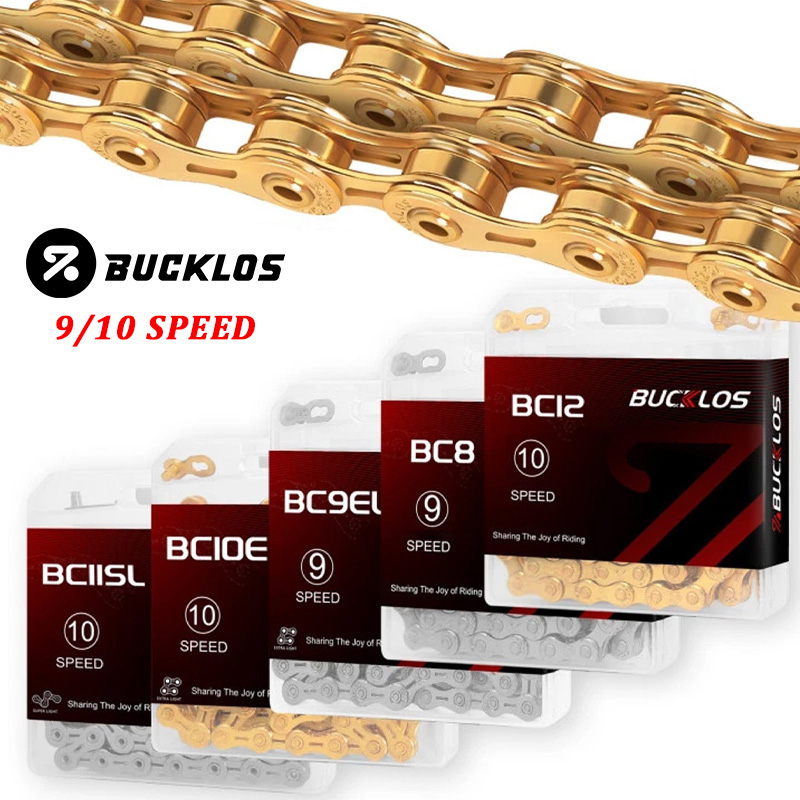 Mountain Biking Bc - BUCKLOS Bicycle Chain 9v 10v Original
