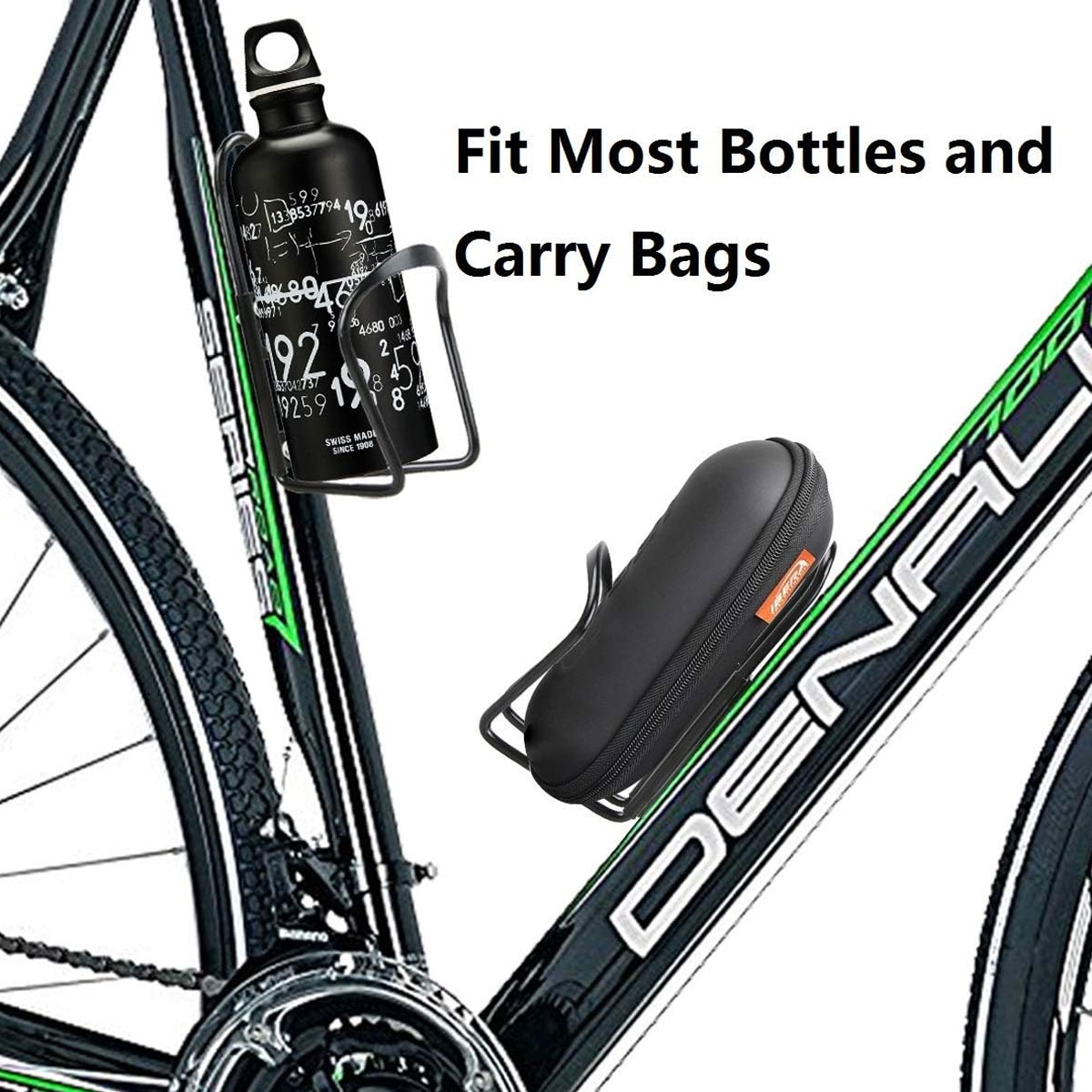 Water Bottle Holder Aluminum A - Mountain Biking Hydration Pack recension och pris