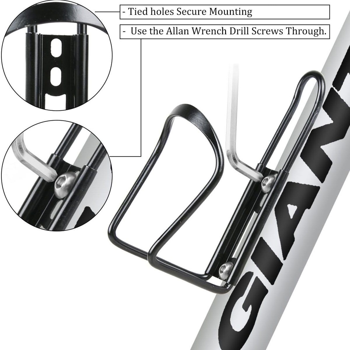 Water Bottle Holder Aluminum A - Mountain Biking Hydration Pack recension och pris