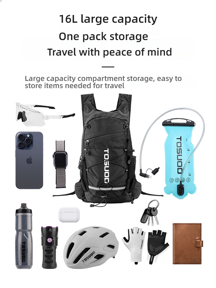 TOSUOD Motorcycle Cycling Hydr - Mountain Biking Hydration Pack recension och pris