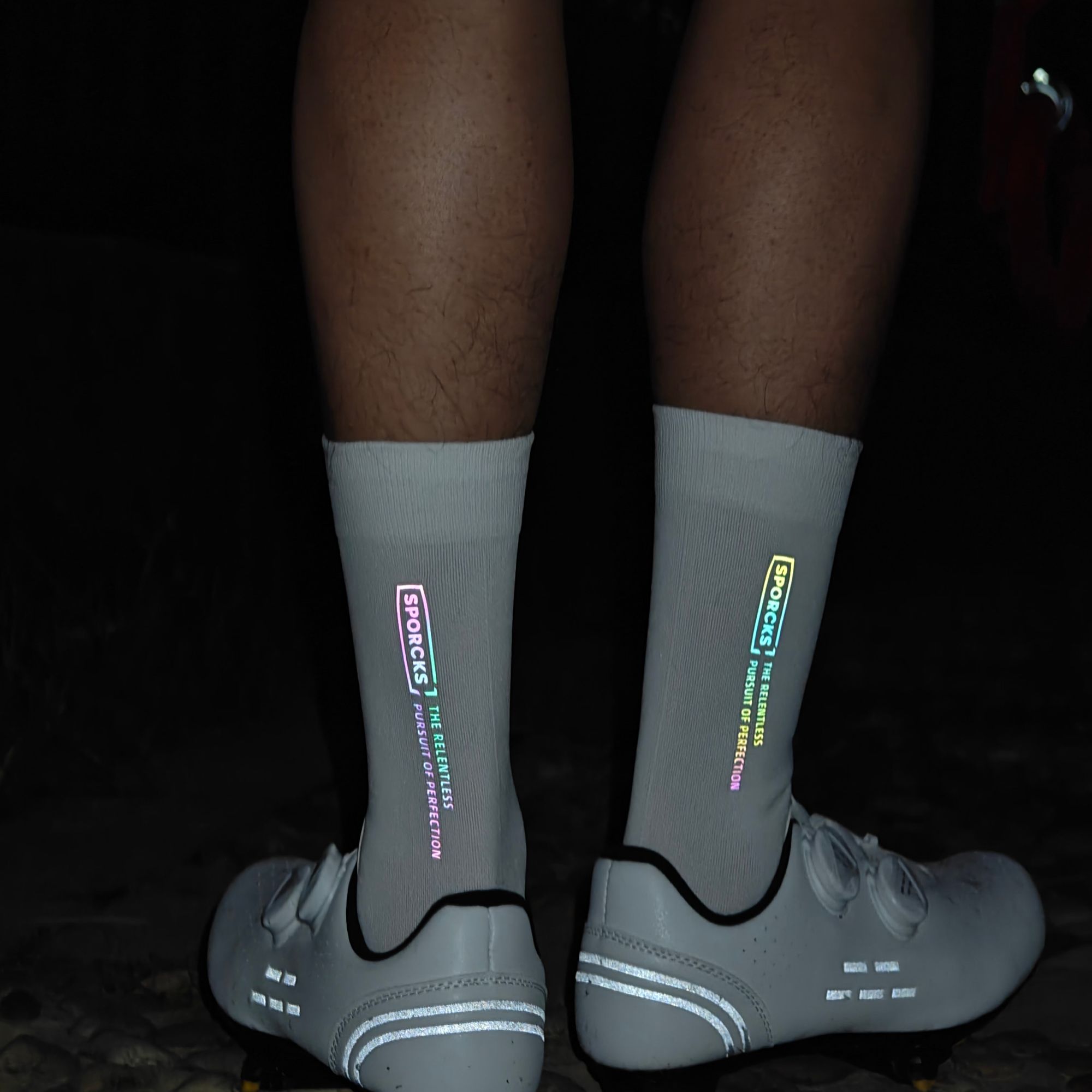 Sporcks Colorful High-Reflecti - Mountain Biking Socks recension och pris