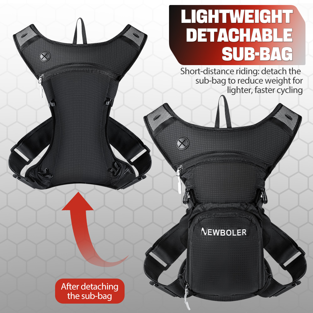 NEWBOLER 8L Motorcycle Cycling - Mountain Biking Hydration Pack recension och pris