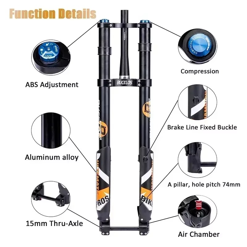 BUCKLOS Inverted Air Spring Fo - Mtb Fork Air recension och pris
