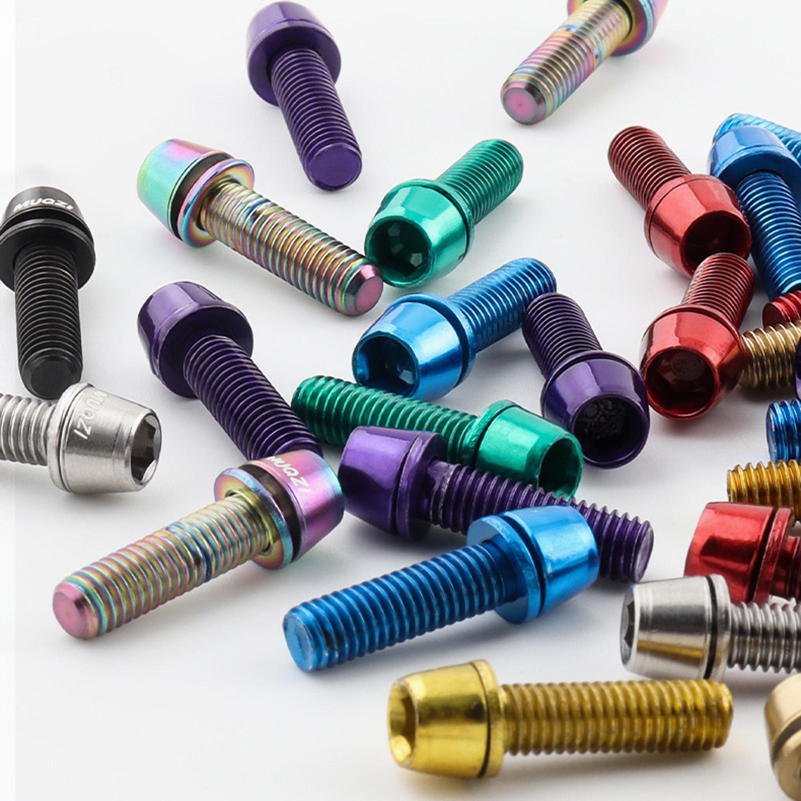 Bicycle Titanium Stem Bolts M5 - Mountain Biking Kit recension och pris