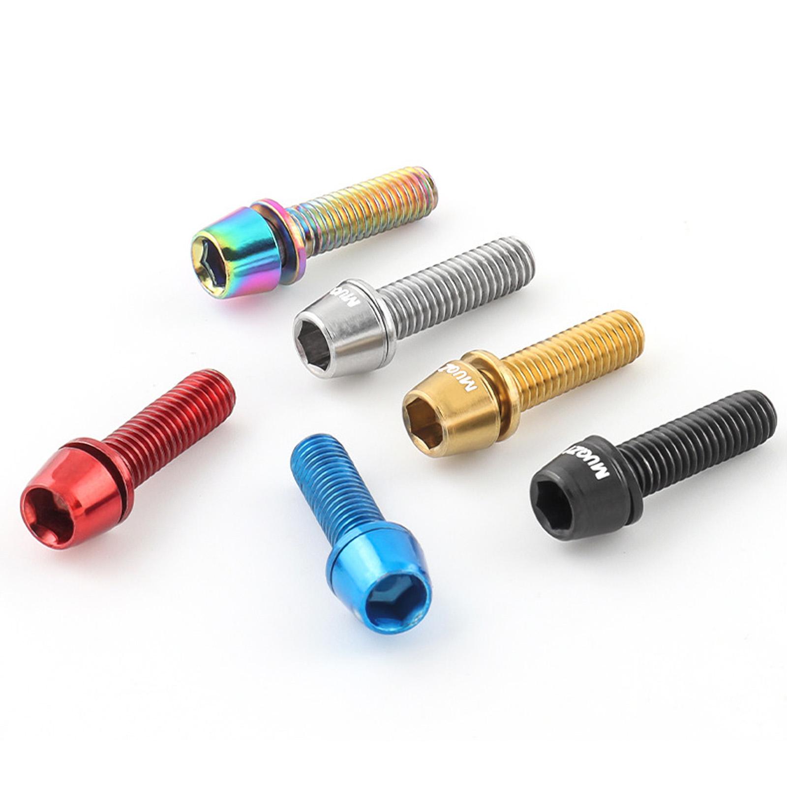 Bicycle Titanium Stem Bolts M5 - Mountain Biking Kit recension och pris